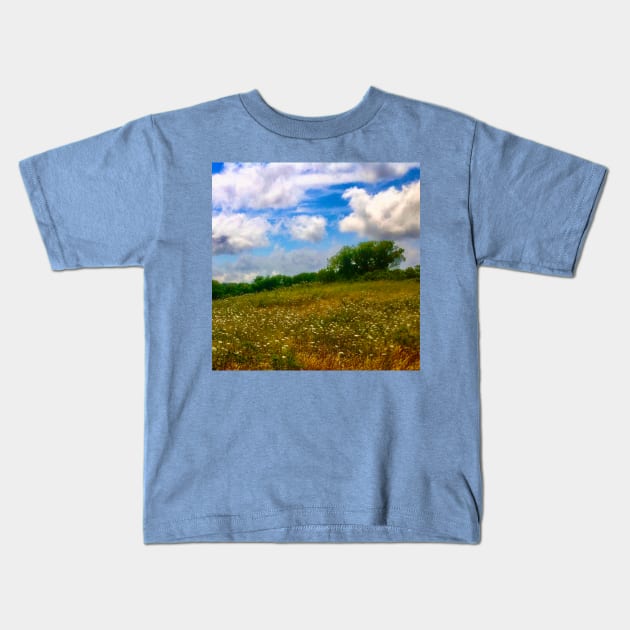 Summertime at Fort Hill Kids T-Shirt by Dillyzip1202